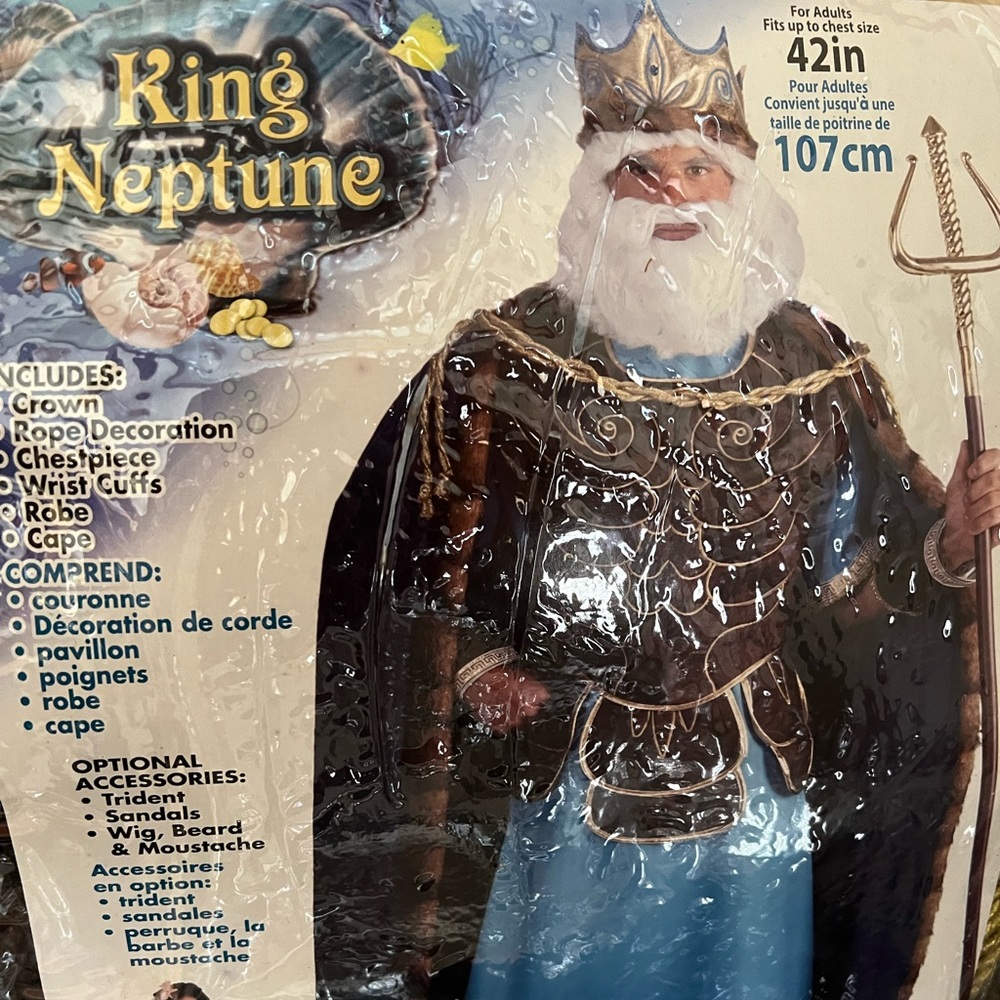 King Neptune/Poseidon Costume